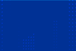 A blue background with geometric shapes, including hexagons and lines. Dotted patterns add depth and complexity, conveying a modern or technological theme.